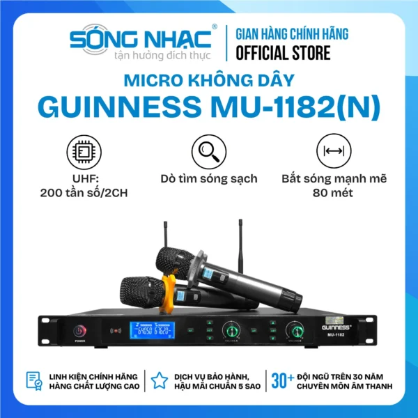 Micro Karaoke GUINNESS MU - 1182(New)