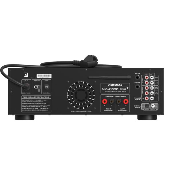 Amply Karaoke Paramax MK-A1000 PLUS - Hình ảnh 5