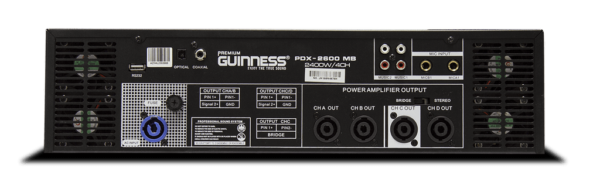 Power Mixer GUINNESS PREMIUM PDX - 2600MB - Hình ảnh 4