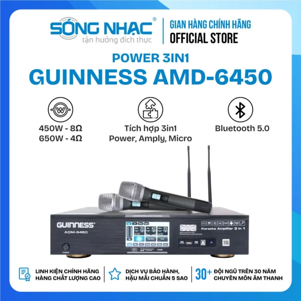 Power GUINNESS 3in1 ADM - 6450