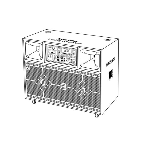 Loa karaoke di động Lovina KB-21501 - Hình ảnh 13