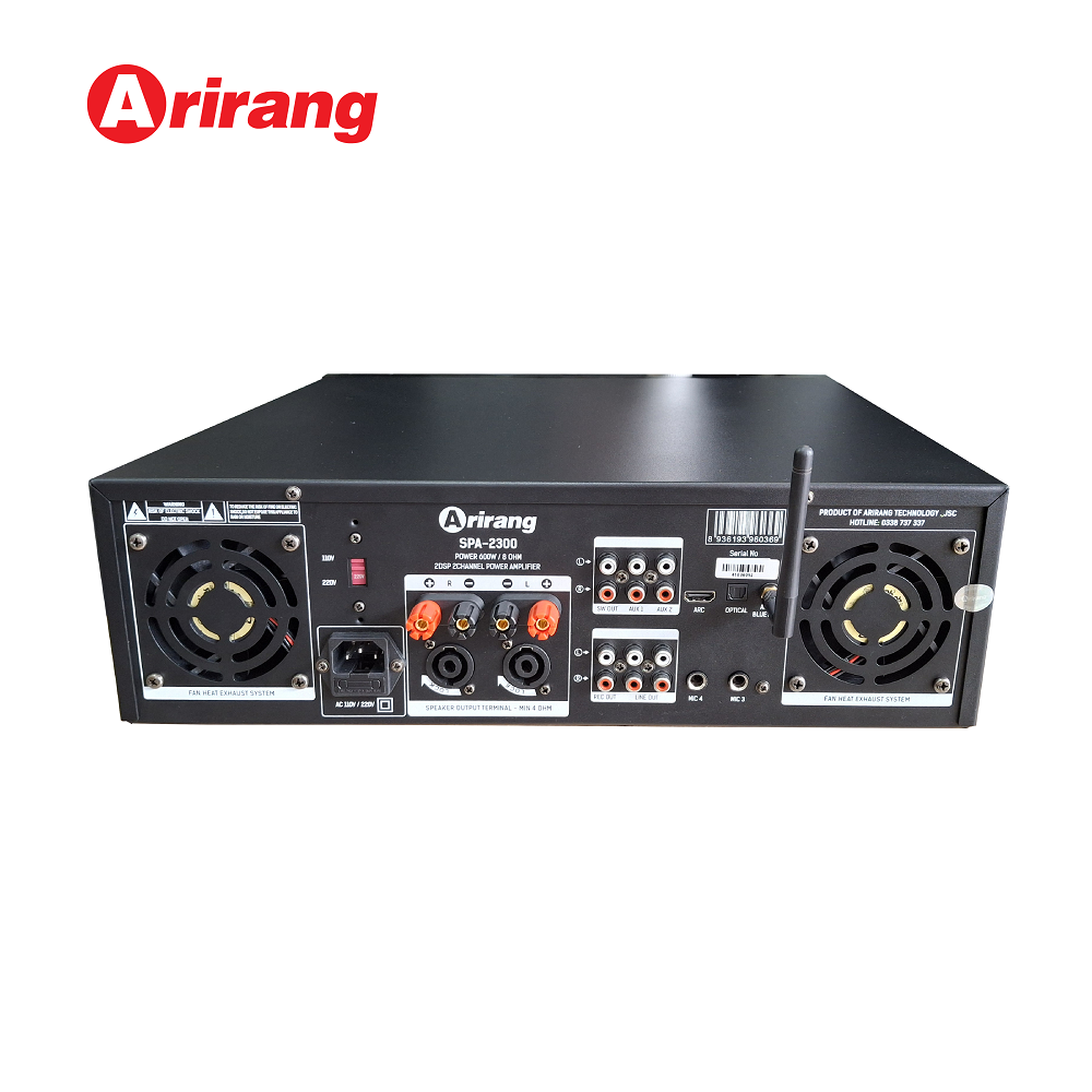 Amply Karaoke Arirang SPA-2300 - Hình ảnh 5